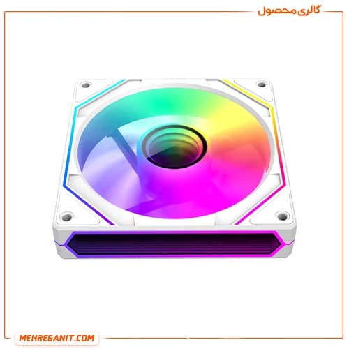 فن کیس گیم مکس مدل FN12A-S8I سفید — تصویر ۴