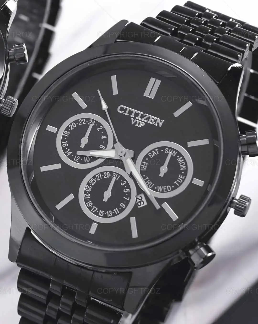 ست ساعت مچی سیتیزن CITIZEN طرح VIP مدل 1694 — تصویر ۴