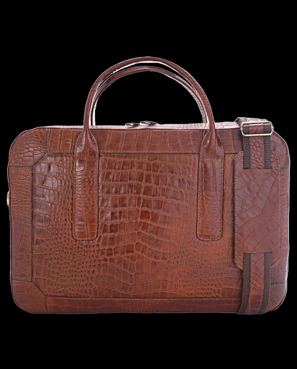 کیف اداری چرم طبیعی طرح ساینار مدل 1682