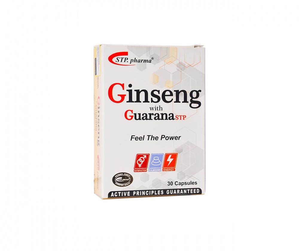 کپسول جینسینگ گوارانا اس تی پی فارما | STP Pharma Ginseng With Guarana