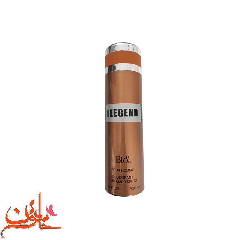 اسپری بدن مردانه بیو استار مدل لجند حجم ۲۰۰ میل