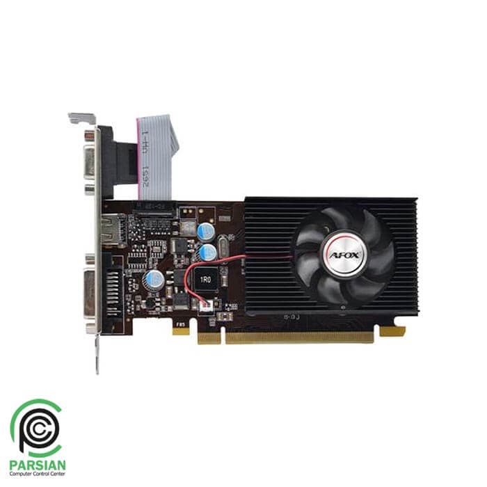 کارت گرافیک ای فاکس مدل GT210 حافظه ۱ گیگابایت GDDR3