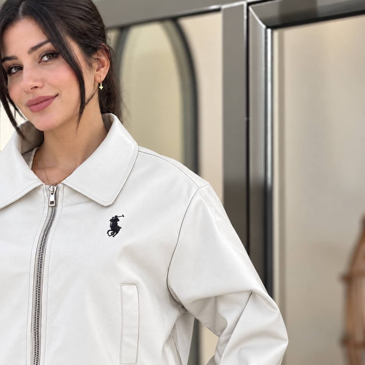 بامبر چرم polo دخترانه و زنانه کد 9715 — تصویر ۲