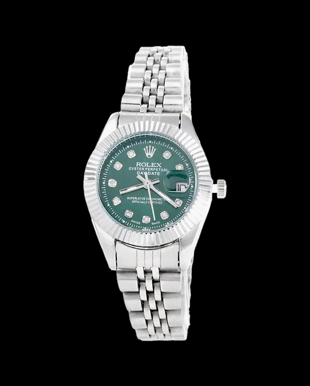 ساعت مچی زنانه رولکس ROLEX طرح دیت جاست مدل 1656