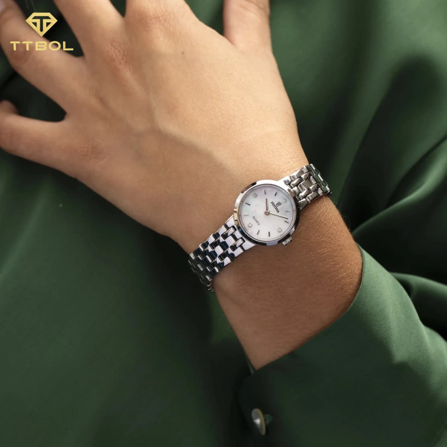 ساعت مچی زنانه فستینا (Festina) سوئیسی مدل F20746/6 اورجینال — تصویر ۹