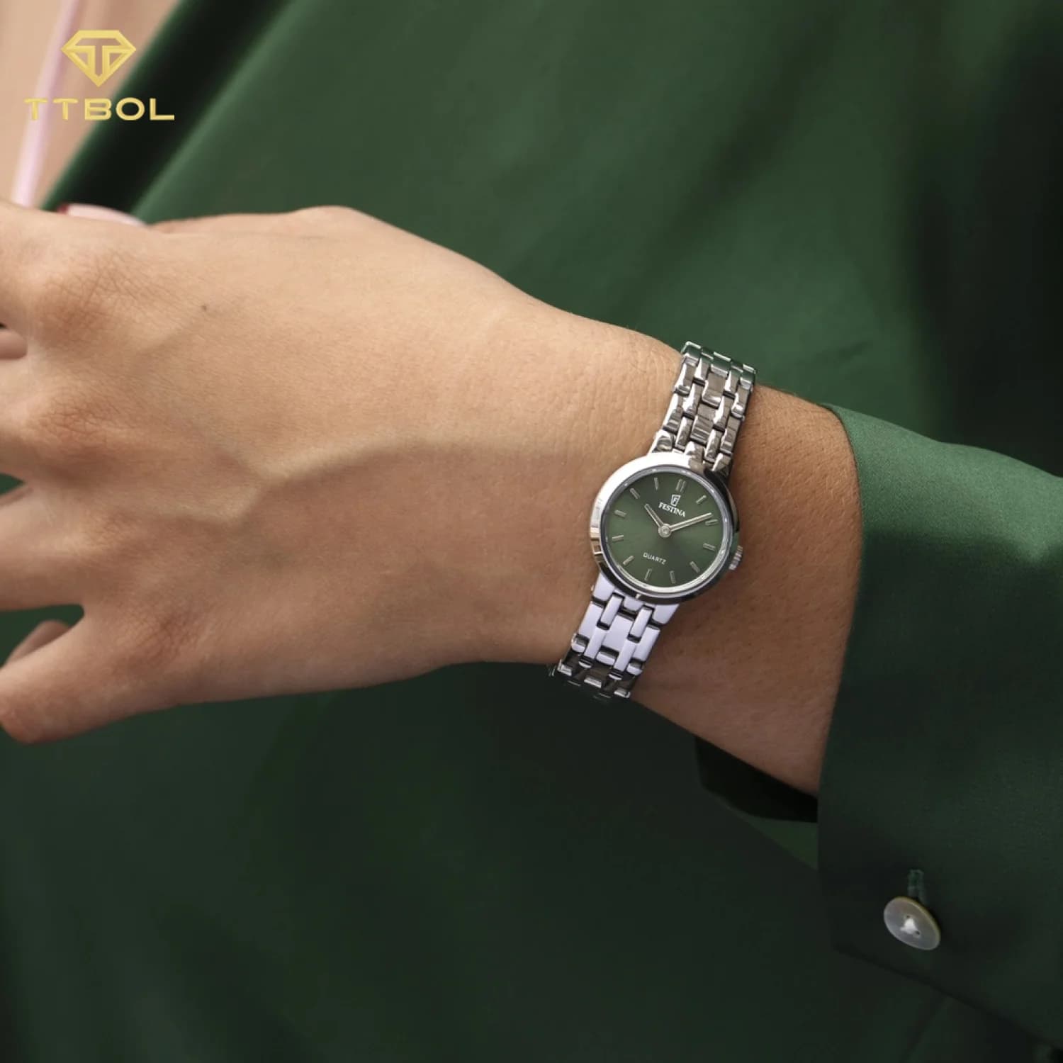 ساعت مچی زنانه فستینا (Festina) سوئیسی مدل F20746/6 اورجینال — تصویر ۱۱