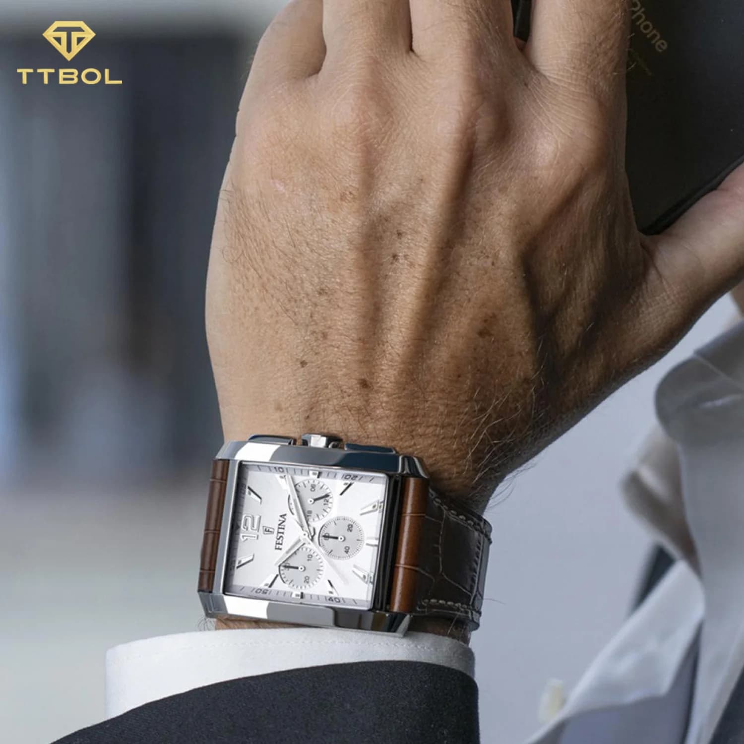 ساعت مچی مردانه فستینا (Festina) سوئیسی مدل F20636/2 اورجینال — تصویر ۵