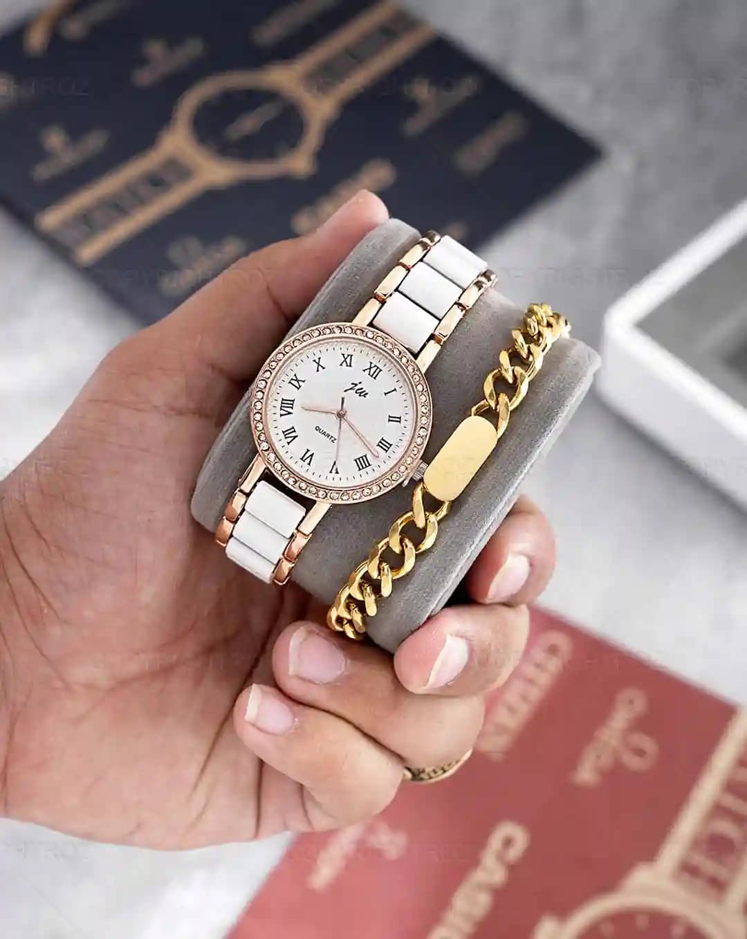ساعت مچی زنانه IW TIME مدل 1577 — تصویر ۲