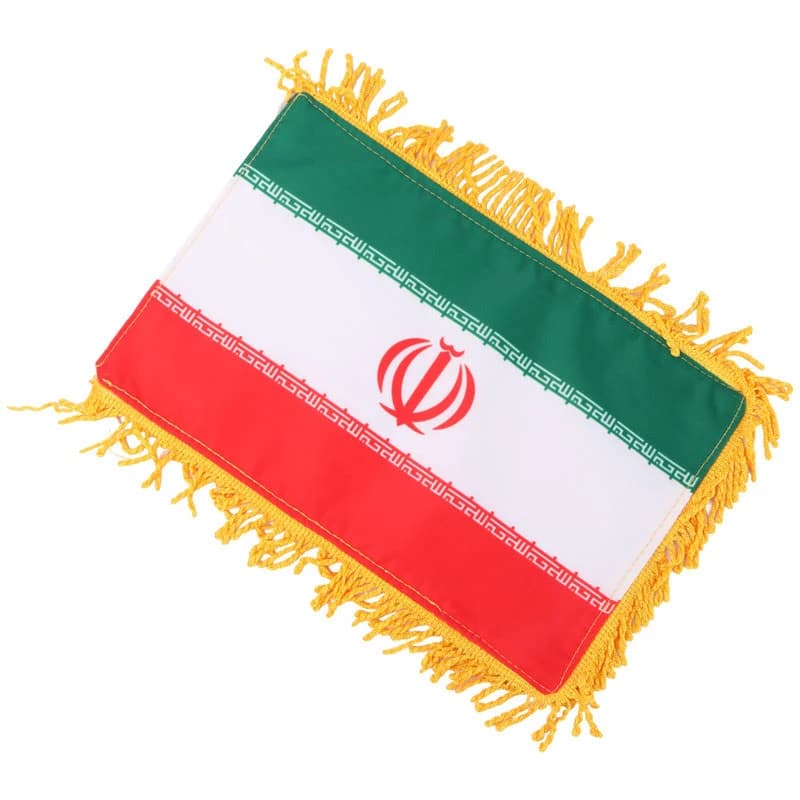پرچم رومیزی فلزی طرح ایران — تصویر ۴