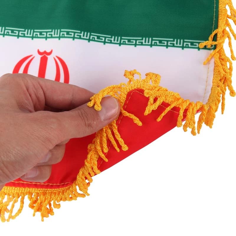 پرچم رومیزی فلزی طرح ایران — تصویر ۵