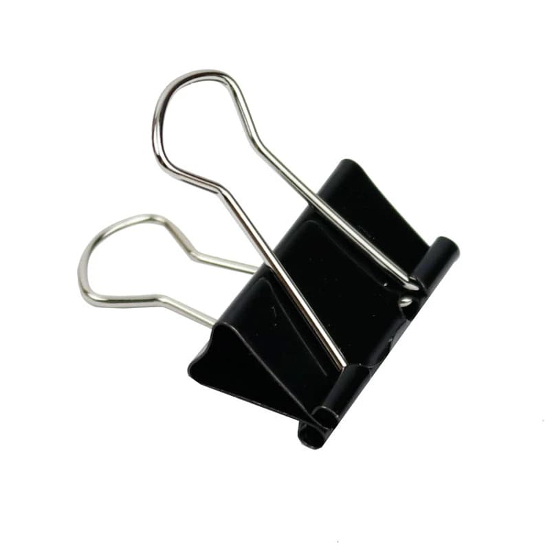 گیره دوبل Dloffice DL0004 25mm بسته 12 عددی