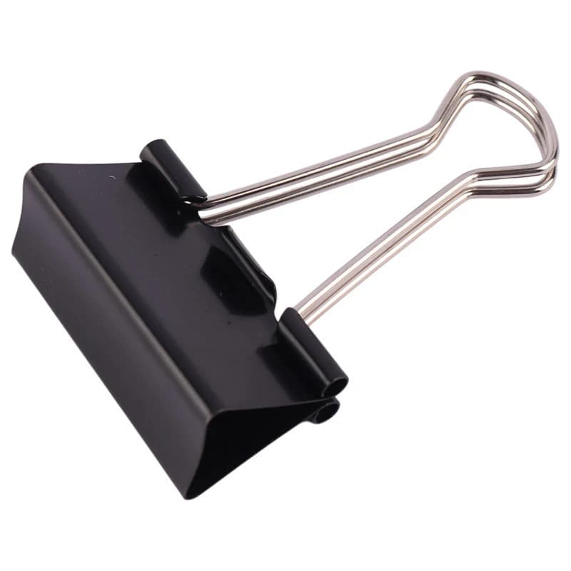 گیره دوبل Dl Office DL0002 41mm بسته 12 عددی — تصویر ۶