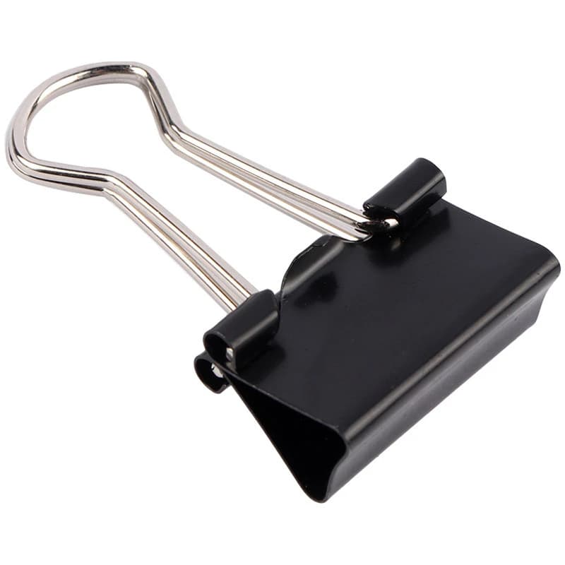 گیره دوبل Dl office dl0005 19mm بسته 12 عددی — تصویر ۵