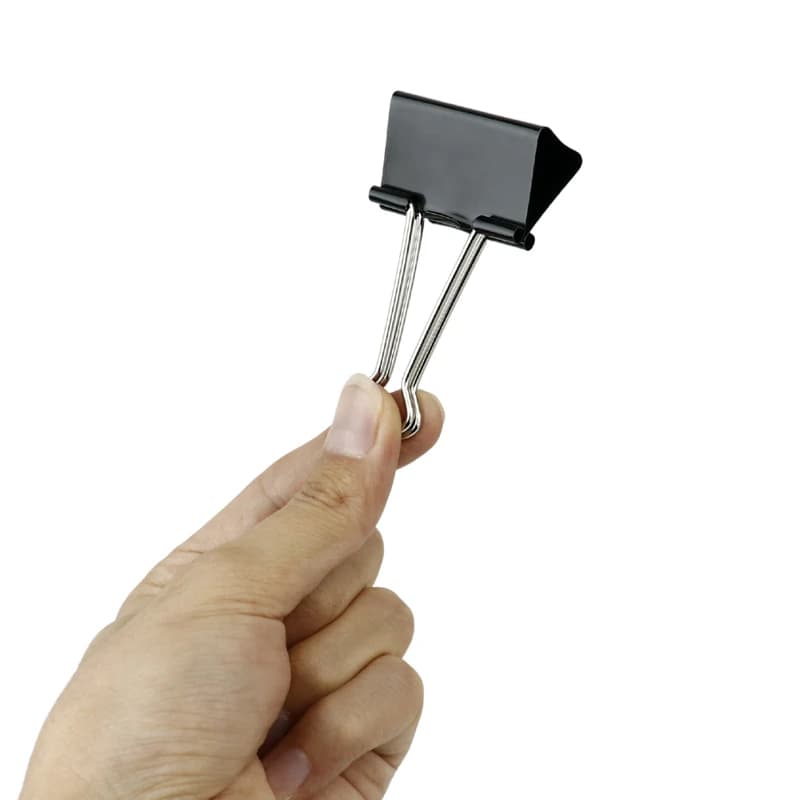گیره دوبل Panter BC107 41mm بسته 12 عددی — تصویر ۲