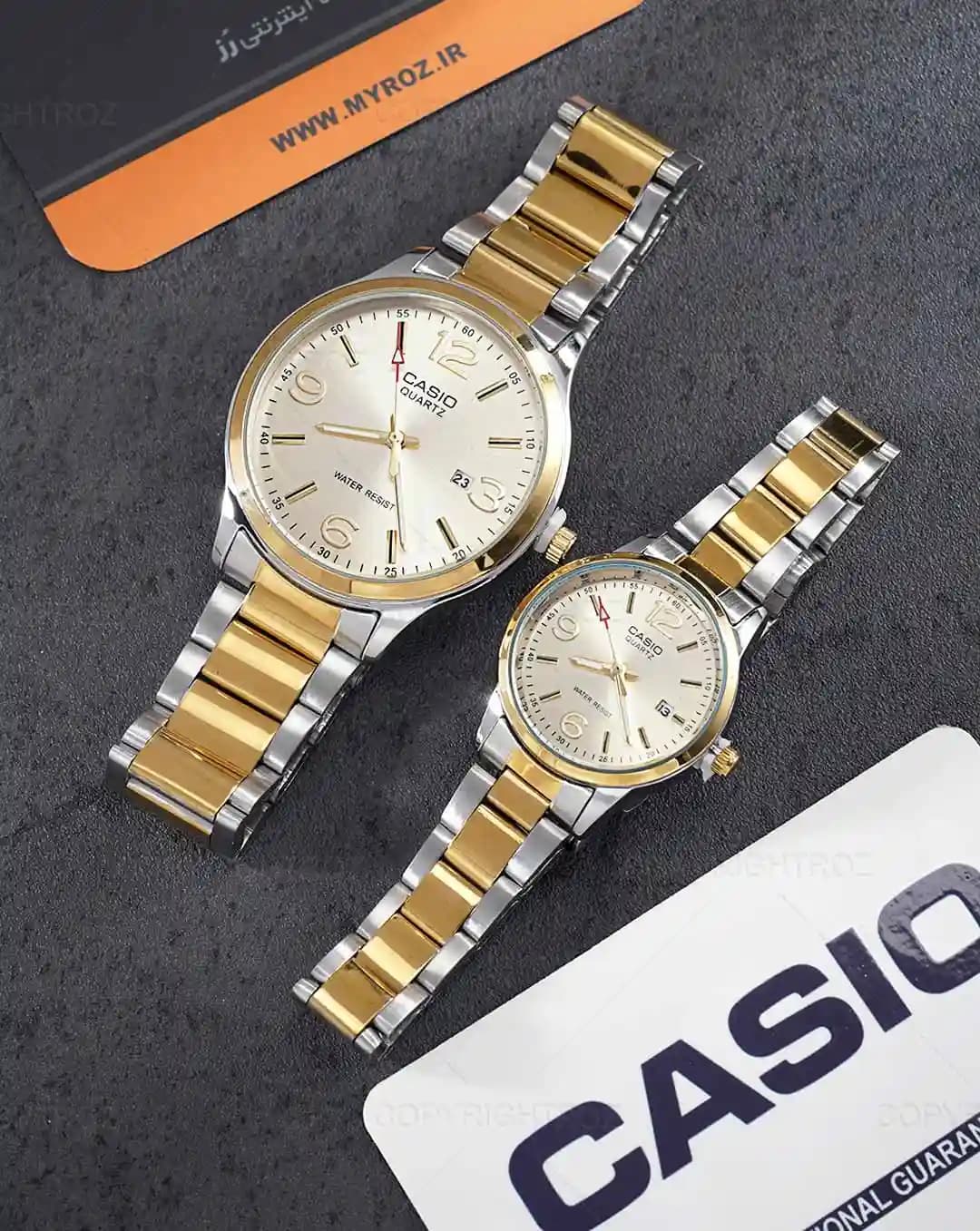ست ساعت مچی کاسیو CASIO مدل 1565 — تصویر ۵