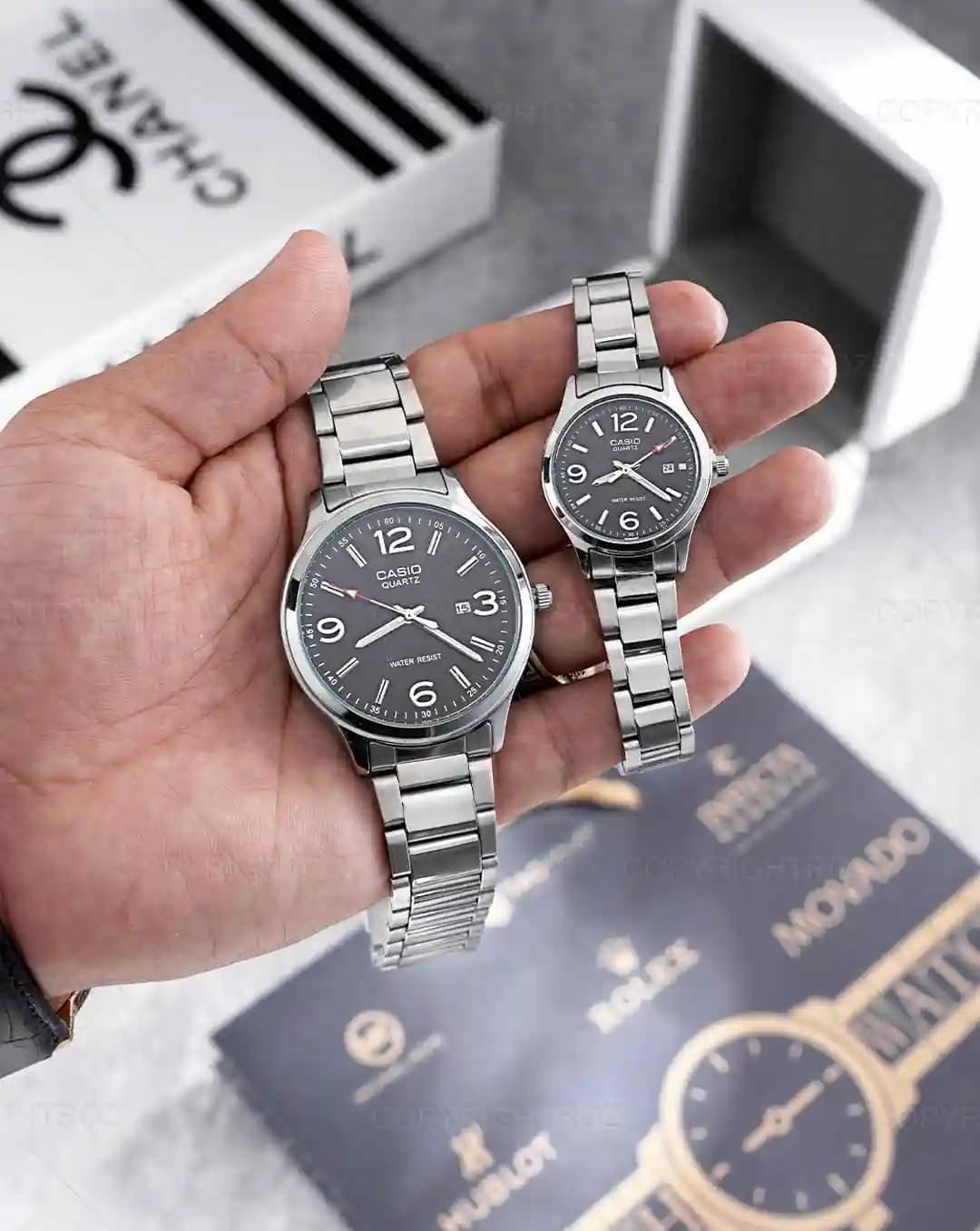 ست ساعت مچی کاسیو CASIO مدل 1563 — تصویر ۲