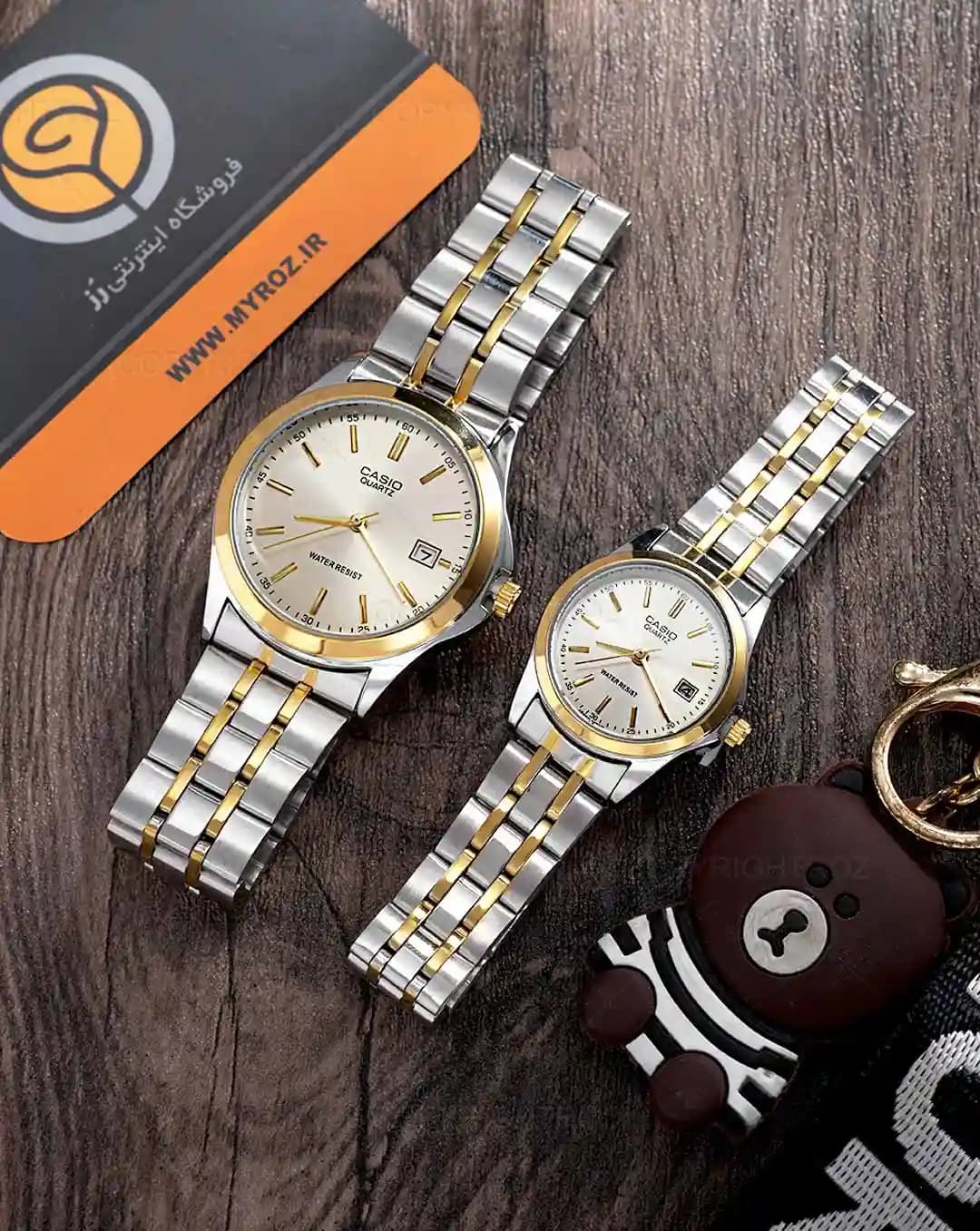ست ساعت مچی کاسیو CASIO مدل 1562 — تصویر ۵