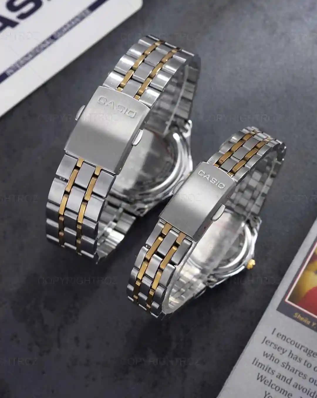 ست ساعت مچی کاسیو CASIO مدل 1561 — تصویر ۴