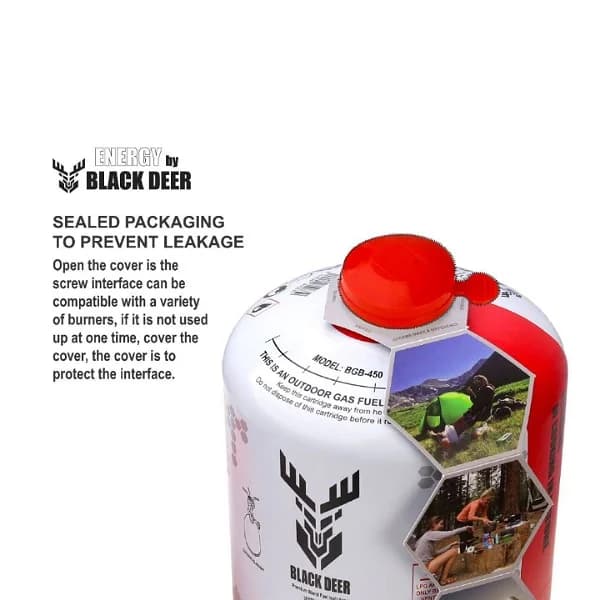 کپسول گاز 450 گرم بلک دیر Black Deer 450g
