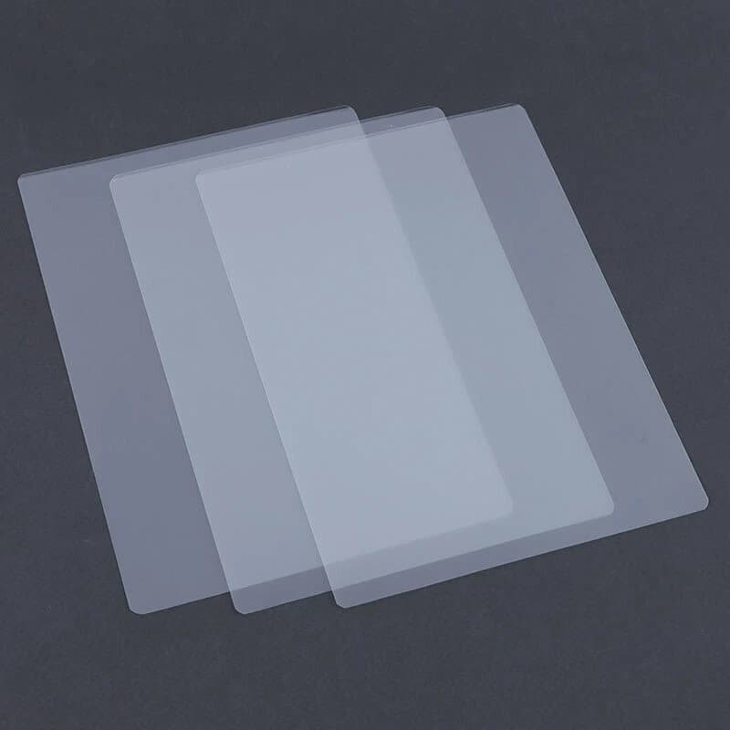طلق پرس شفاف 125 میکرون 110AX 154*216mm بسته 100 عددی