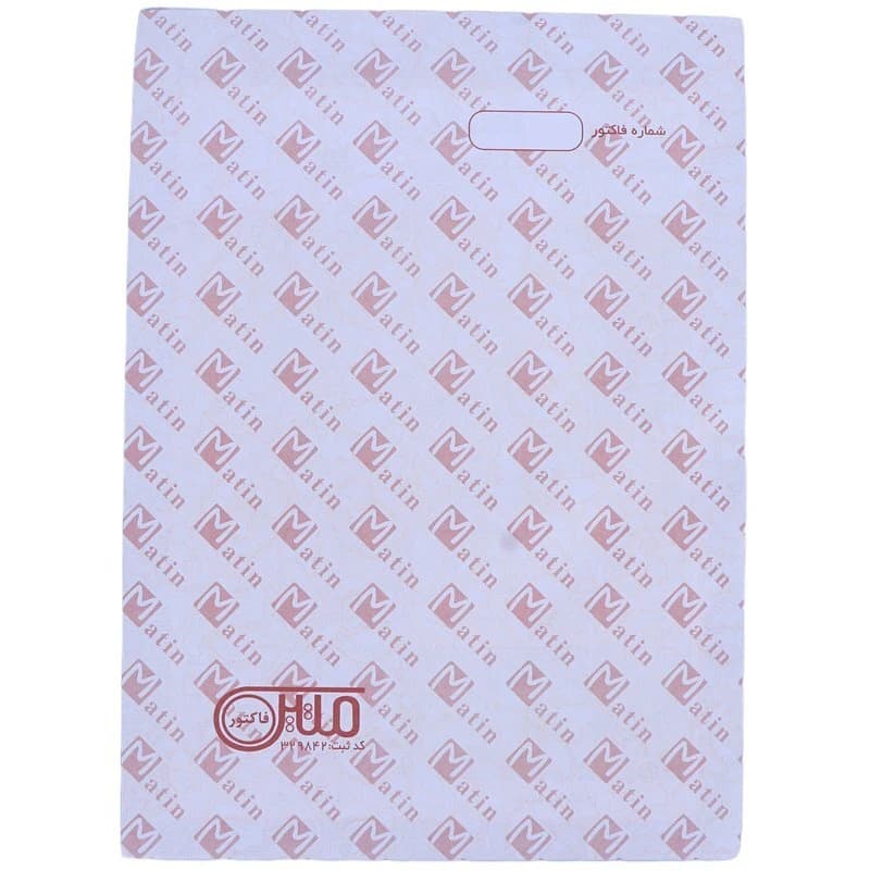 فاکتور فروش دو برگی رنگی Matin 220*160mm کد 100 — تصویر ۲