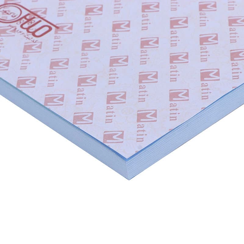 فاکتور فروش دو برگی رنگی Matin 220*160mm کد 100 — تصویر ۵