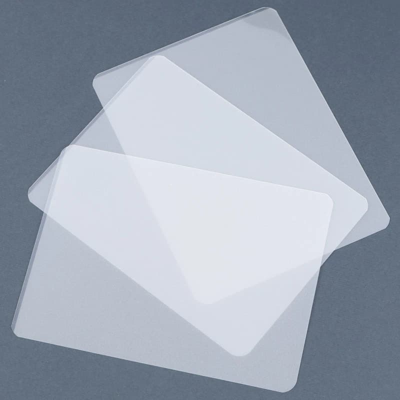 طلق پرس شفاف 125 میکرون Mega 90*120mm بسته 100 عددی