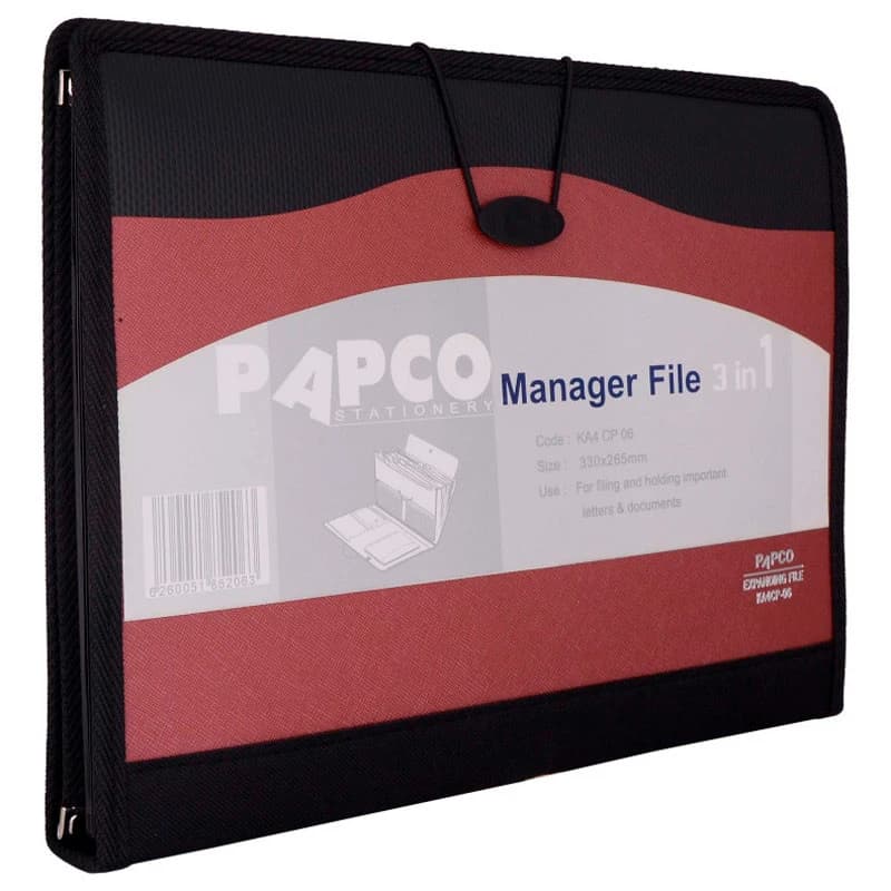 اکسپندینگ فایل کش دار پاپکو Papco KA4CP-06 — تصویر ۴
