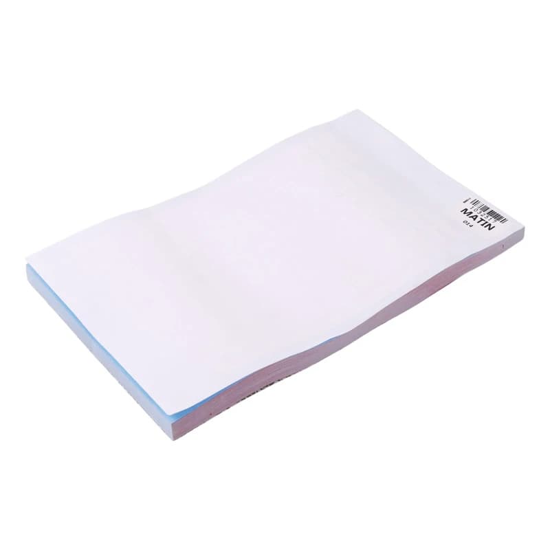 فاکتور فروش دو برگی رنگی Matin 220*140mm کد 014 — تصویر ۳