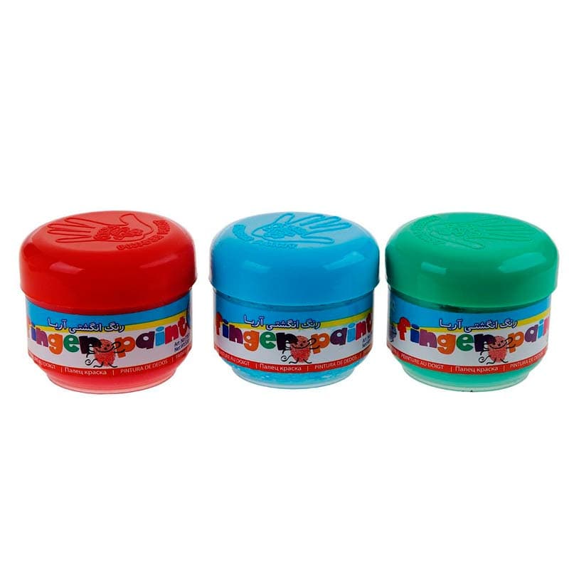 رنگ انگشتی 6 رنگ آریا Arya 7003 — تصویر ۲