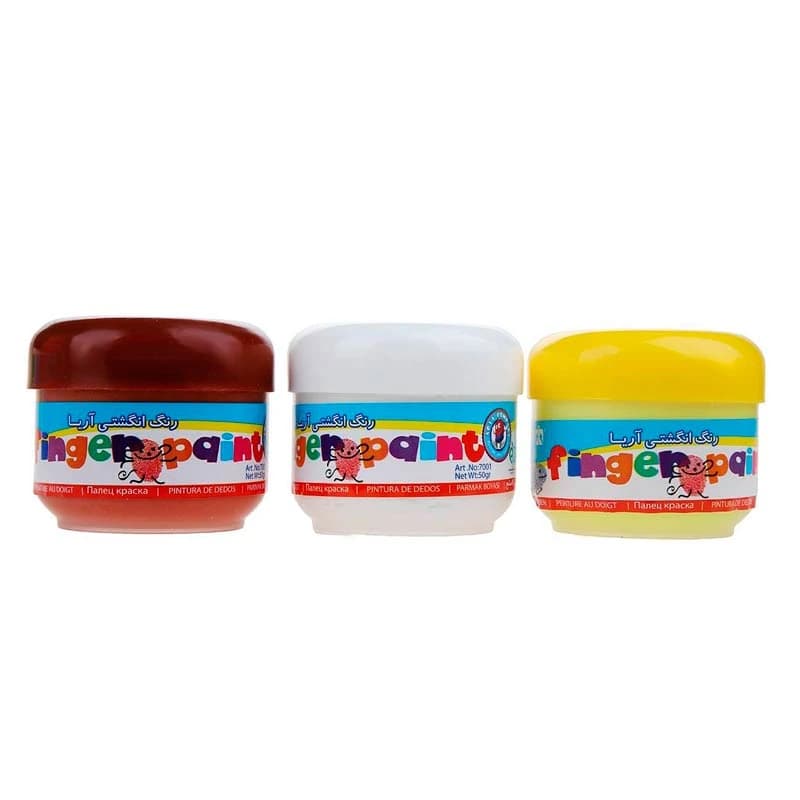 رنگ انگشتی 6 رنگ آریا Arya 7003 — تصویر ۴