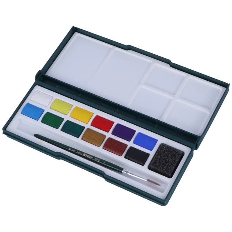 آبرنگ 12 رنگ آریا Arya Artist 5601 — تصویر ۴
