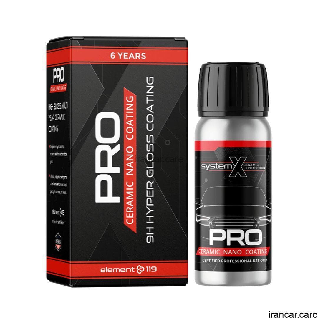 پوشش نانو سرامیک سیستم ایکس پرو System X Pro