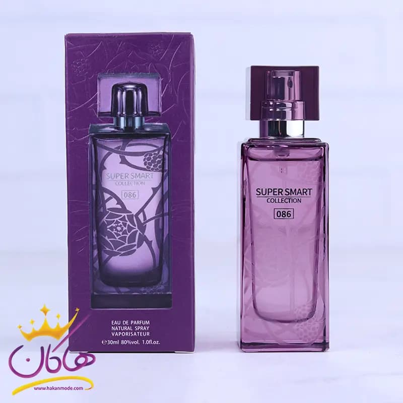 ادکلن جیبی سوپر اسمارت زنانه 086 لالیک آمیتیس 30 میل
