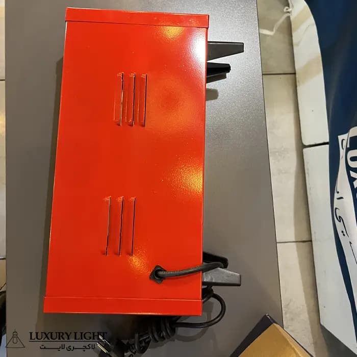 بخاری برقی کم مصرف ارزان 3 شعله 1200 وات اخوان فرید بدون فن — تصویر ۷