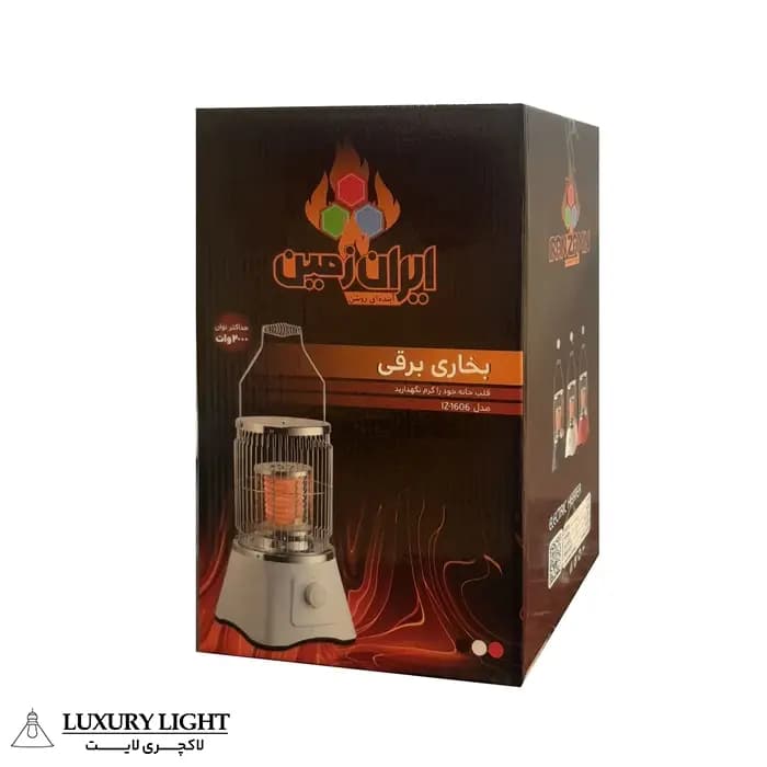 بخاری برقی 2000 وات ایران زمین مدل 1606 — تصویر ۴