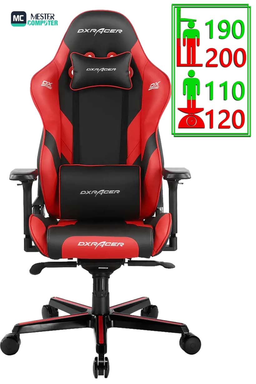 صندلی گیمینگ دی ایکس ریسر سری گلادیاتور مدل Dxracer Gladitor Seires OH/D8200/NR — تصویر ۶