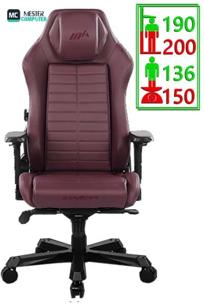 صندلی اداری مدیریتی دی ایکس ریسر سری مستر مدل Dxracer Master Series DMC/DM1200/V — تصویر ۴