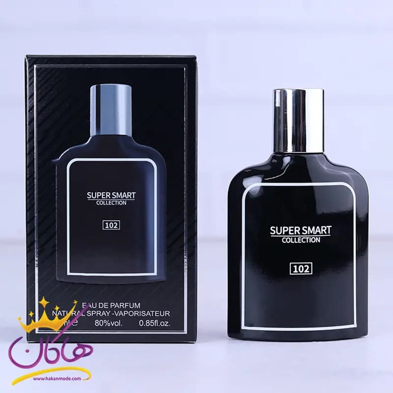 ادکلن جیبی سوپر اسمارت 102 جگوار کلاسیک بلک 25 میل
