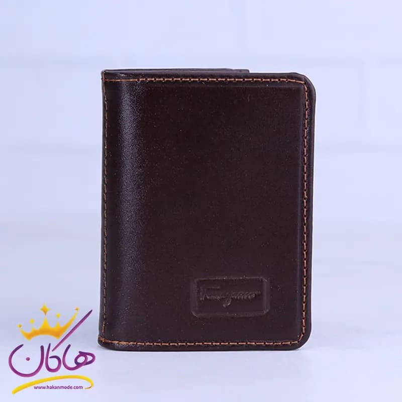 کیف جاکارتی چرم فراگامو 169 — تصویر ۵