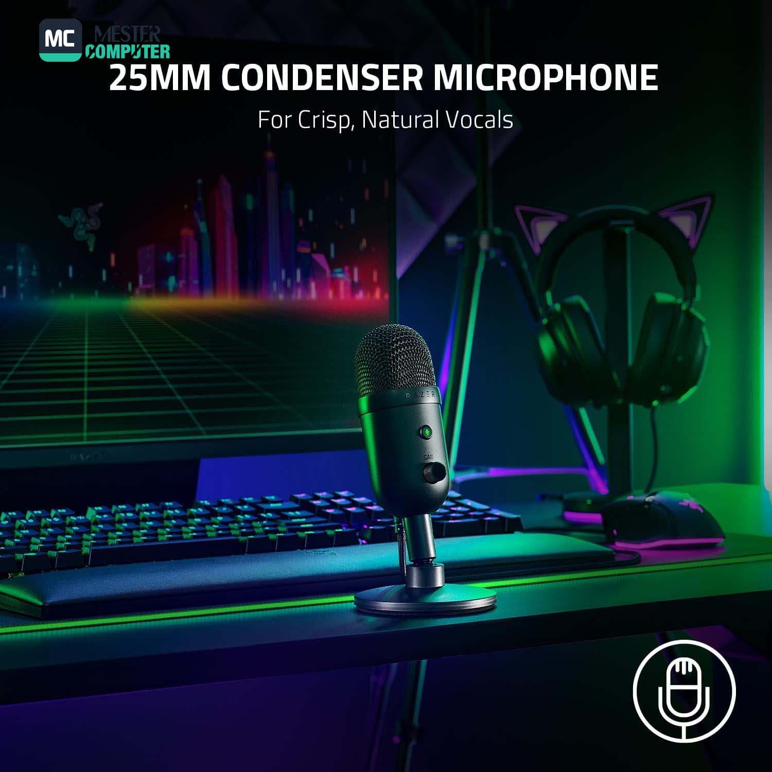 میکروفون استریم ریزر Seiren V2 X — تصویر ۳