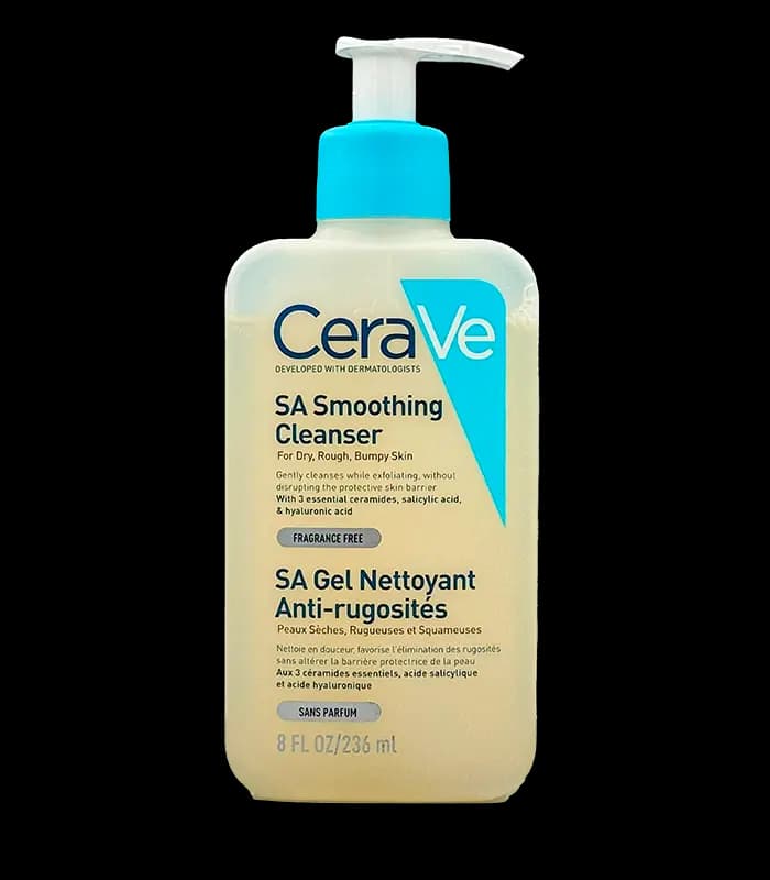 شوینده صورت سراوی مناسب پوست چرب مدل SA Smoothing Cleanser حجم ۲۳۶ میل