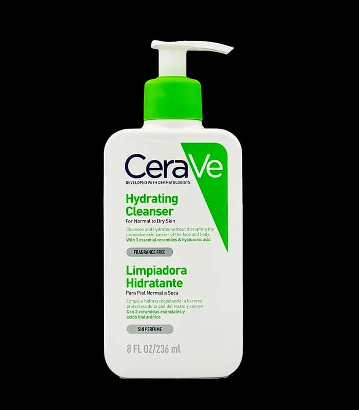 شوینده پوست نرمال تا خشک سراوی مدل Hydrating Cleanser حجم ۲۳۶