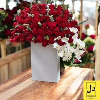 ارسال گل طبیعی برای بازار کفش تهران