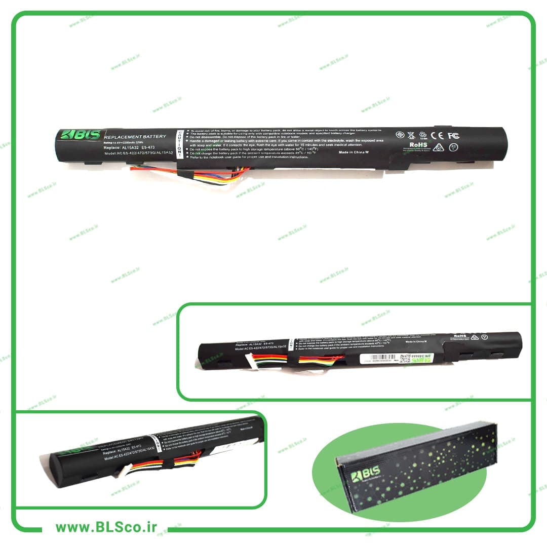 باتری لپ تاپ ایسر Acer Aspire E5-573