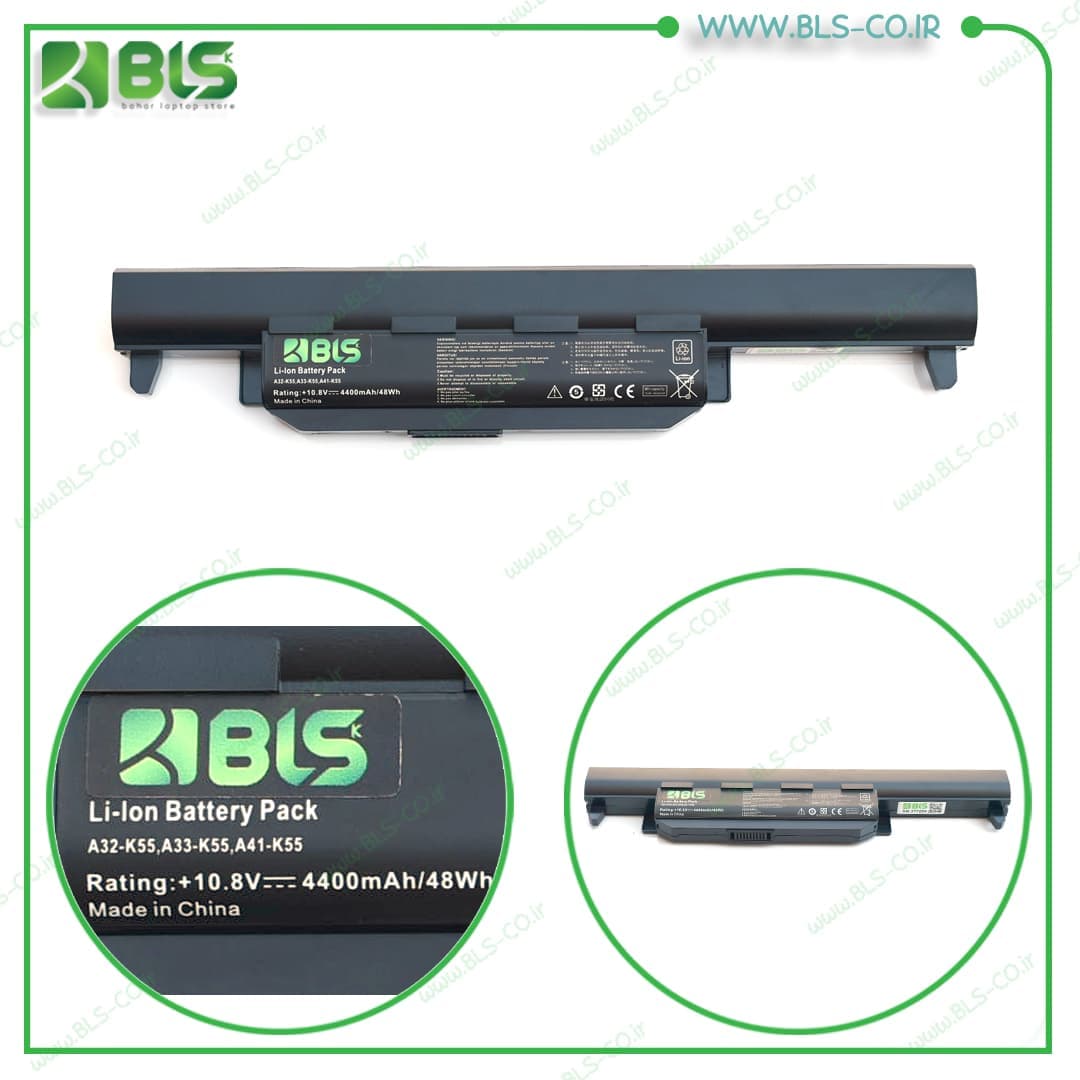 باتری لپ تاپ ایسوس Asus K55
