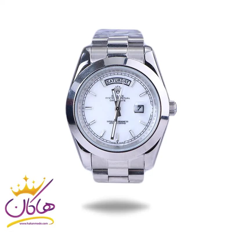 ساعت مچی رولکس اویستر مردانه فلزی صفحه سفید 4046/1