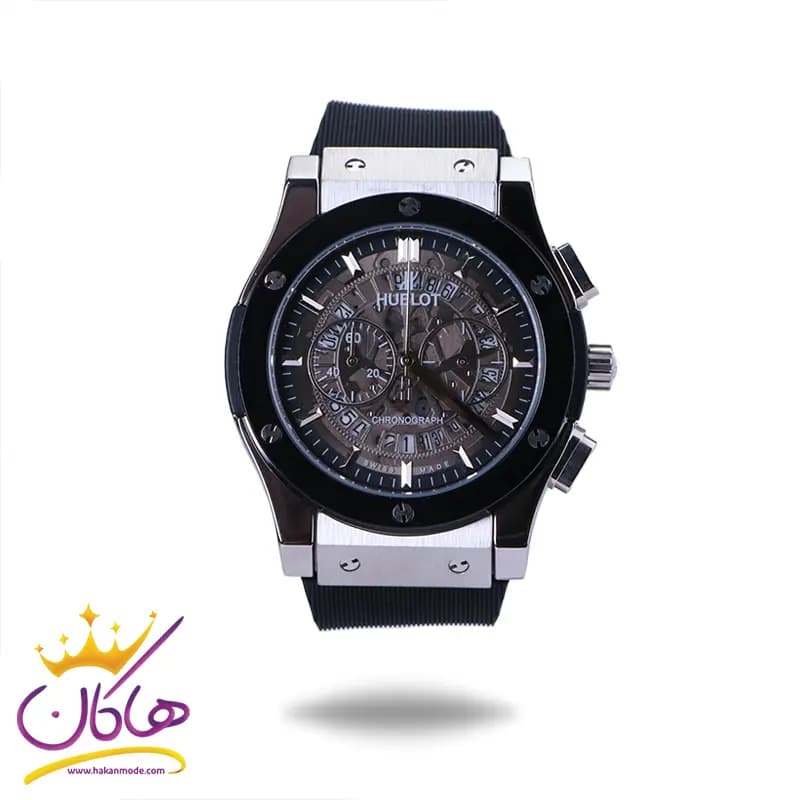 ساعت مچی هابلوت مردانه صفحه اسکلتون کرنوگراف 888/3