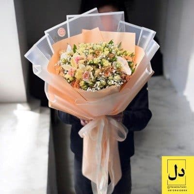 ارسال گل طبیعی برای پارچه فروشی های بازار بزرگ تهران