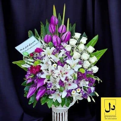 ارسال گل طبیعی برای اداره برق منطقه 9 تهران